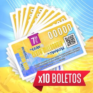 Lote de 10 Boletos
